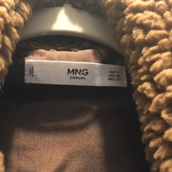 Mango Faux Shearling Coat - Picture 3 of 3